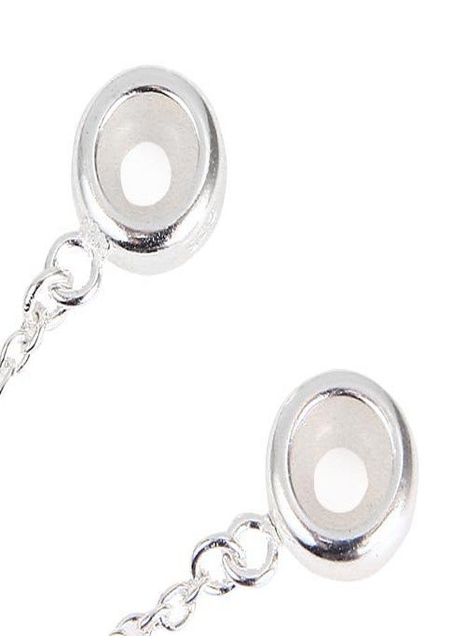 ARTCHARM .925 Sterling Silver Stopper Safety Chain Bead Charm For European Bracelets - Image 4